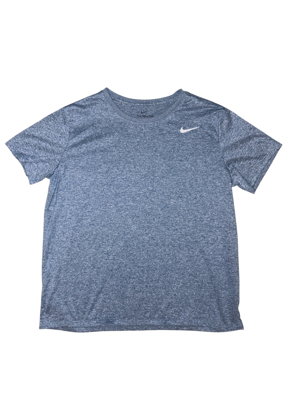 Nike The Nike Tee Women’s Heather Blue Short Sleeve Shirt